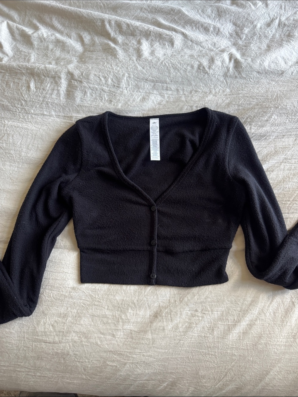 Alo Cropped Cardigan